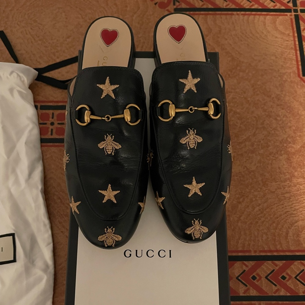 Ladies Gucci size 9 slides